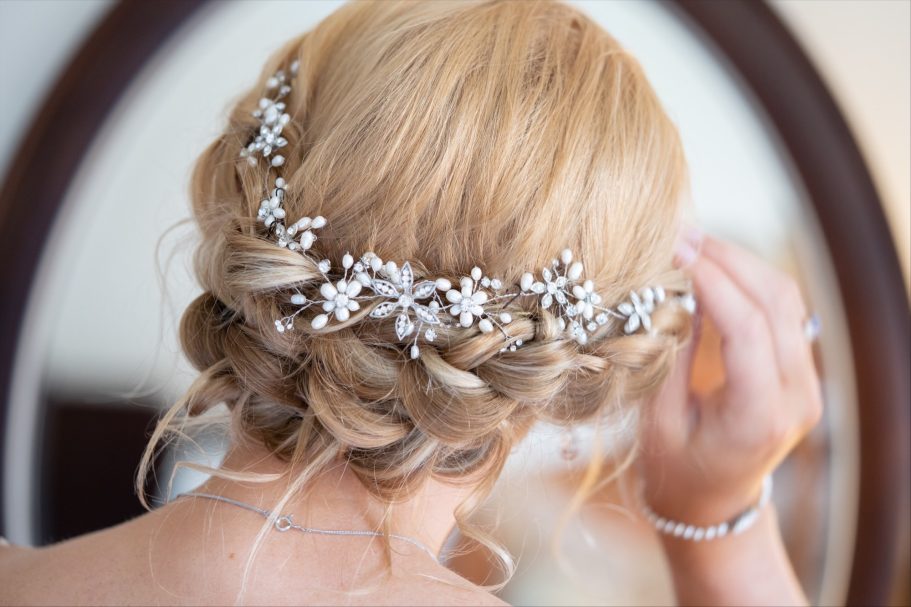 Braided updo 